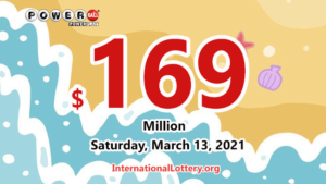 一名维吉尼亚州球员赢得了100万美元，现在的Powerball头奖是1.69亿美元。